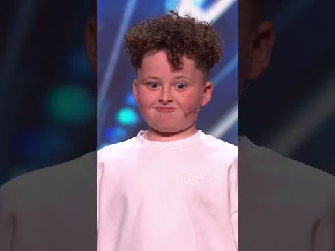 Kid comedian makes KSI laugh at cheeky cheesy jokes! #BGT #BritainsGotTalent