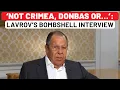 Download Lagu Lavrov Stuns Trump With Territory Declaration After Washington Summit: ‘Not Crimea, Donbas Or…’