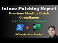 Intune Patching Compliance Reporting Update Ring Compliance Report for Last Month