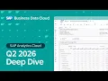 What s New in SAP Analytics Cloud Deep Dive with Product Experts Q2 2026