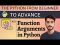 Function Arguments in Python Types of Arguments Python Tutorial from Beginner to Advance