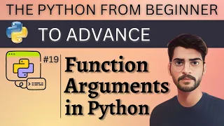 Function Arguments in Python Types of Arguments Python Tutorial from Beginner to Advance