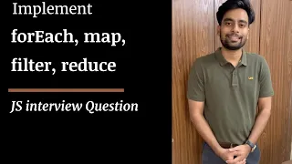Array Functions like a map reduce filter forEach and find in Javascript