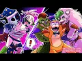 Gregory Monty X Roxanne Wolf SAVE Glamrock Freddy Security Malware Breach FNAF Animation