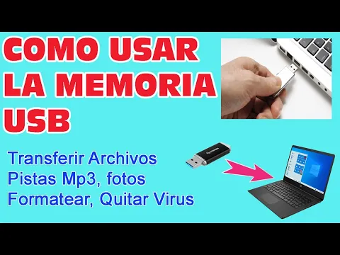Download MP3 Como usar una memoria USB, como formatearla, transferir archivos eliminar virus
