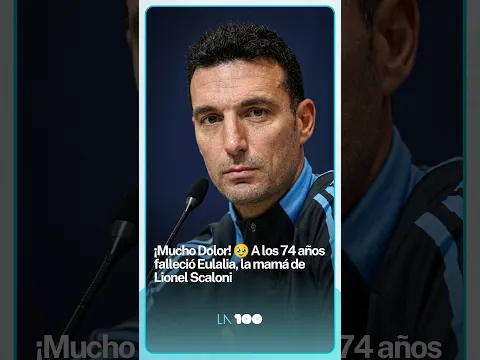 FALLECIÓ EULALIA MARZETTI, la mamá de LIONEL SCALONI🥹🥹