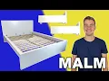 Lagu MALM 2 Drawer Bed Frame IKEA Tutorial