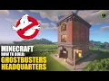 Download Lagu HOW TO BUILD: GHOSTBUSTERS HEADQUARTERS | MINECRAFT BUILDINGS #100