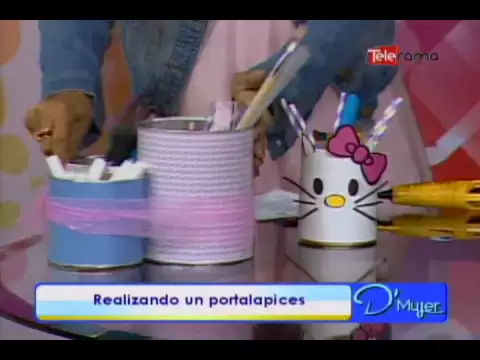 Realizando un portalapices