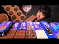 Download Lagu ASMR MILKA \u0026 OREO CHOCOLATE DESSERT MUKBANG | CHOCOLATE CANDY BARS PARTY (REAL EATING SOUNDS SHOW)