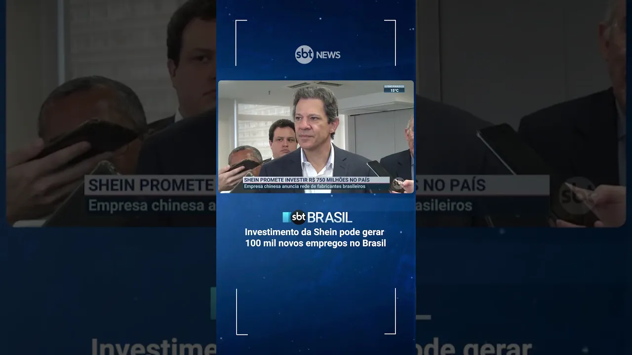 Investimento da Shein pode gerar 100 mil novos empregos no Brasil, nos próximos anos