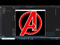 Amazing Avenger Logo using Python Turtle Graphic Python Turtle Graphic