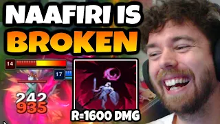 NAAFIRI is the most OP MID right now Just R and they die