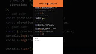 JAVASCRIPT OBJECTS CRASH COURSE