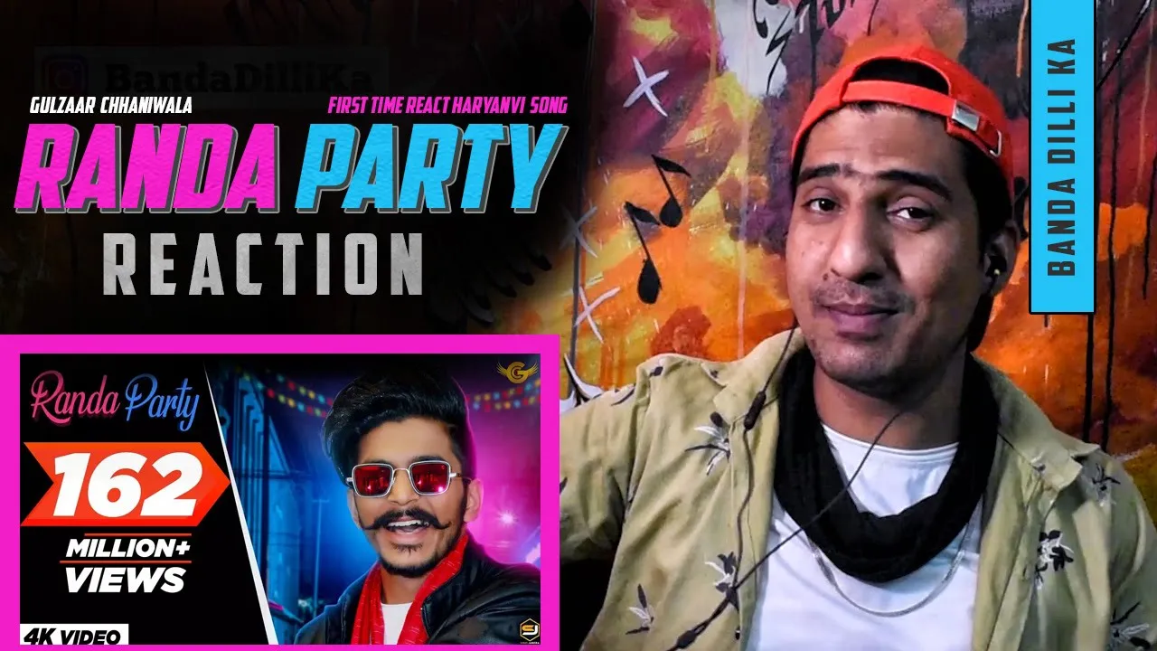 GULZAAR CHHANIWALA - RANDA PARTY | Latest Haryanvi Song 2020 | REACTION | BANDA DILLI KA