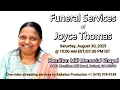 Funeral of Joyce Thomas 61
