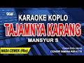 Download Lagu KARAOKE KOPLO - TAJAMNYA KARANG  NADA CEWEK (WANITA) || MANSYUR S
