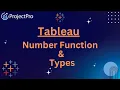 Mastering Tableau Discover the Number Functions and Types