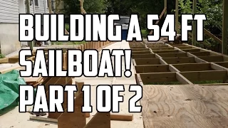 Sail Life – Kamau is building a 54 ft sailboat in his yard, part 1 of 2