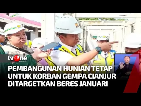 PUPR Tinjau Pembangunan Hunian Tetap Untuk Korban Gempa Cianjur