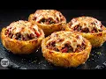 Just PRESS potatoes and add ground beef My family begs for these crispy cups
