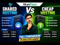 Shared Hosting vs Cheap Hosting Complete Comparison Plans Explained