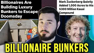 Billionaires have built Bunkers to ESCAPE the Apocalypse they are CREATING