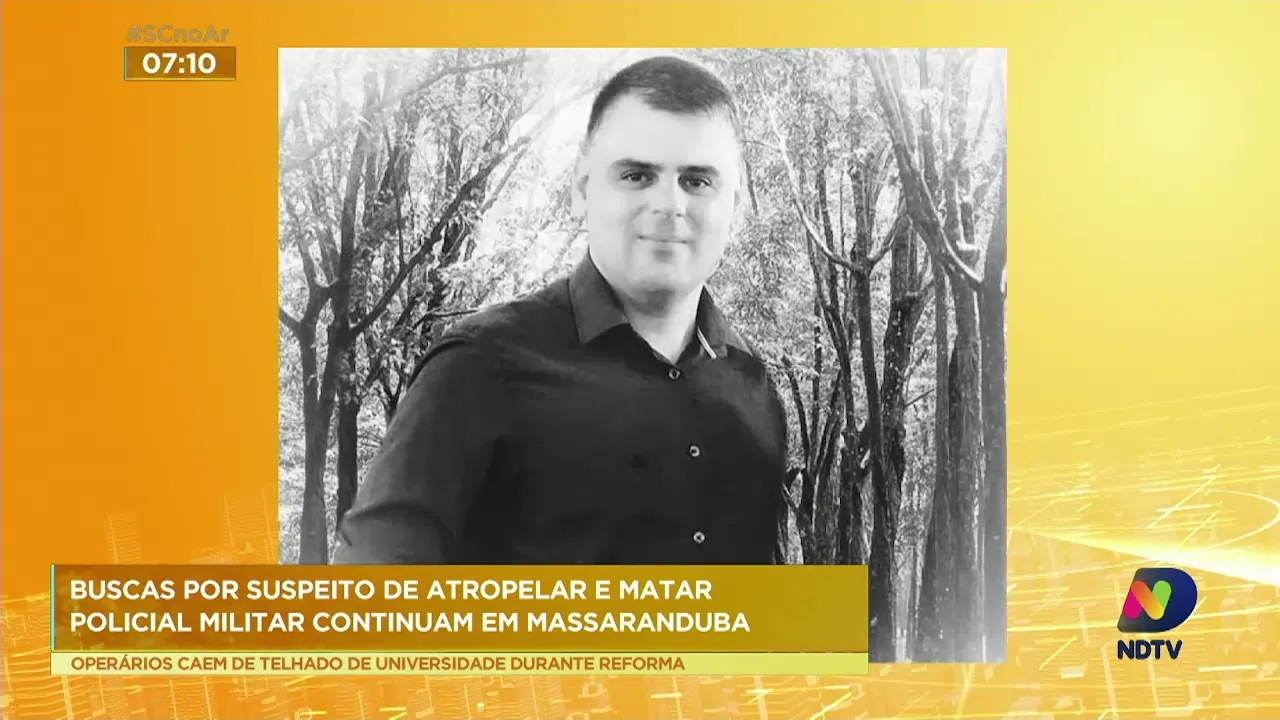 Massaranduba: Suspeito de atropelar e matar policial segue foragido