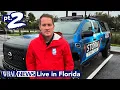 Part 2 Adam Owens live in FL Tropical Storm Ian heads north away from Jacksonville Florida