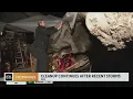 Ojai residents see property damage washed out roads from storms