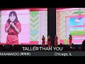 Lagu MAMAMOO (마마무) in Chicago [TALLER THAN YOU] [4K]