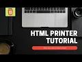 html printer tutorial
