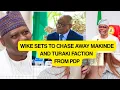 Lagu Wike wil Makinde en Turaki uit de PDP verdrijven.