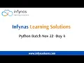 Python Beginner Class DAY4