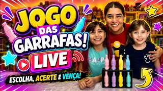 🩷💜 JOGO DAS GARRAFAS — VAMOS JOGAR AO VIVO!