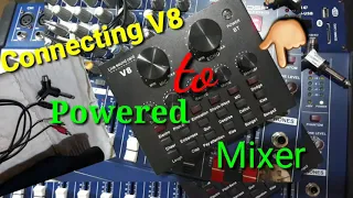 Download How to Connect V8 Soundcard to Power Mixer MP3