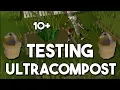 Testing the New Ultracompost from Fossil Island Loot from 40 Seeds OSRS