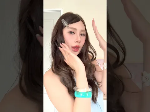 How was my makeup today? 👧🏻🩵 #makeuptransformation #trending #bebell