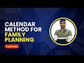 How to use calendar method for family planning - Oversimplified