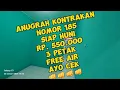 Lagu ANUGRAH KONTRAKAN |NOMOR 185 |SIAP HUNI |RP. 550.000 |3 PETAK |FREE AIR |AYO CEK👊👊👊👊
