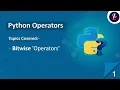 Bitwise Operators in Python Python Tutorial for Beginners in Hindi