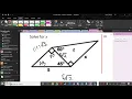 Solving Multi-Step Special Right Triangle Problem