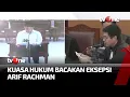 Download Lagu Kuasa Hukum Meminta Arif Rachman hanya Dijatuhi Sanksi Administrasi | Kabar Khusus tvOne