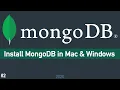 MongoDB Basics Tutorial 2 How to install MongoDB in Mac Windows