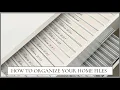 How To Organize Your Home Files