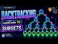 LeetCode 78 Subsets Explained Backtracking Made Easy Coding Interview Preparation