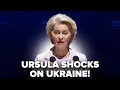 Download Lagu 💥Ursula von der Leyen's SHOCKING SPEECH on WAR in Ukraine in ROME! Listen!