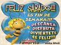 Feliz Sabado - mensaje GIF