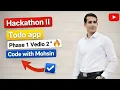 Hackathon II Todo App - Phase 1 2