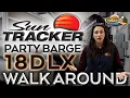 2021 Suntracker Party Barge 18DLX Walk Around